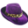 Pimpin Purple Fedora